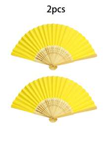 1PC Hollow Out Wooden Fan Plain Foldable Paper Cover Fan DIY Bamboo Portable Summer Accessory, Hand Fan Folding Folding Hand Fan Wedding Personalized Fsahion Fans Party Decor, Art Craft Home Ornaments Gifts Wedding Gifts For Guests, Birthday Party Decorative Fans, Mother's Day Spring Easter Gift, Party Performance Photo Props, For Home Room Living Room Office Decor