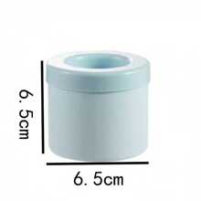 2/1 Stück 36 Fächer Eiswürfelform, einfache Eiseimer Form Eiswürfelformen mit Deckel, geeignet für die Küche (1 Stück ist blau)