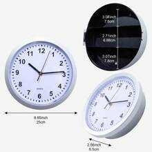 Horloge murale 10 pouces, coffre-fort caché. Coffre-fort secret pour ranger les objets de valeur