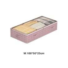 Extra Large Under Bed Storage Bag | Breathable Foldable Clothes, Quilt And Sheet Organizer - Space Saving Bedroom Solution