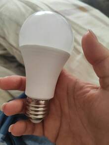 1pc Lightbulb Shaped Hidden Storage Box, Decorative Jewelry/Money Safe Container - White - View 3