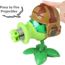Plants And Zombies Toys Action Figures Zombies PVZ Toys Set 1 Series Great Gifts For Kids And Fans,Birthday And Christmas Party - Dark Green - View 6
