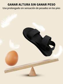 GlamourGrip Women Flat Sandals - 黑色 - 查看 9