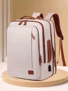 Myco Mochila de viaje para hombres, aprobada para equipaje de mano de 40L, con 3 cubos de embalaje, bolsa de viaje para fines de semana, universidad, oficina, regalos de Navidad, bolsa de viaje de invierno, bolsa escolar, mochila de vuelta al cole, de gran capacidad, impermeable, compartimento para portátil, diseño con correa de equipaje, ligera, portátil, para trabajadores de cuello blanco, perfecta para vuelta al cole, primer día de escuela, exterior, viajes, salidas