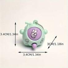 POKOJA LAND 28 件石头剪刀布钥匙扣吊坠、迷你手指游戏玩具、背包挂件、生日派对礼物、课堂奖品、互动趣味玩具、圣诞袜礼物 - 彩色 - 查看 9