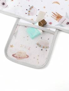 1pc Portable Car Plane Travel Seat Extension Pad, Airplane Travel Hammock Bed - Multicolor - View 9