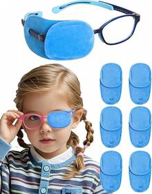 Eye Patches Adults Kids Eye Patch Glasses Treat Lazy Eye Amblyopia Strabismus Left Or Right Eyes