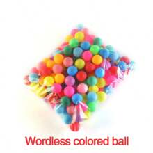 10pcs/20pcs Colorful Matte Plastic Ball, PP Material Lottery, Game Balls, Party, Celebration Decoration Accessories