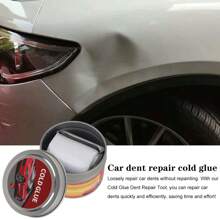 Colle à froid adhésive pour réparation rapide des dents, kit de réparation de bosse de voiture. Dents puller portable à colle à froid pour réparations rapides et universelles
