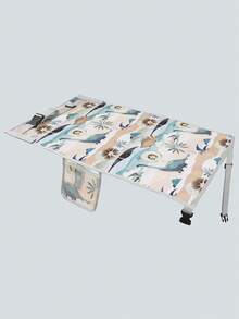 1pc Portable Car Plane Travel Seat Extension Pad, Airplane Travel Hammock Bed - Multicolor - View 10