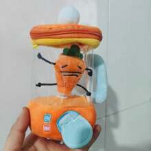 Un juguete divertido y novedoso, un juguete creativo, un exprimidor de zanahoria, un juguete para aliviar el estrés, un regalo festivo humorístico, un regalo de utilería fotográfica