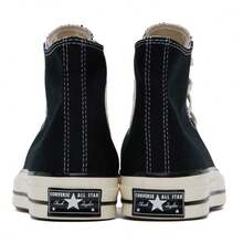 CONVERSE 162050C - Men's Fashion Versatile Casual High-Top Canvas Sneakers - Black - View 3