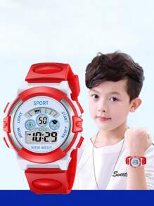1pc Youth Digital Watch | Multi-Function, Luminous, Timing, Alarm, Date Viewable | Suitable For Birthday Gifts, Graduation Season Gifts, Festival Gifts For Teenagers