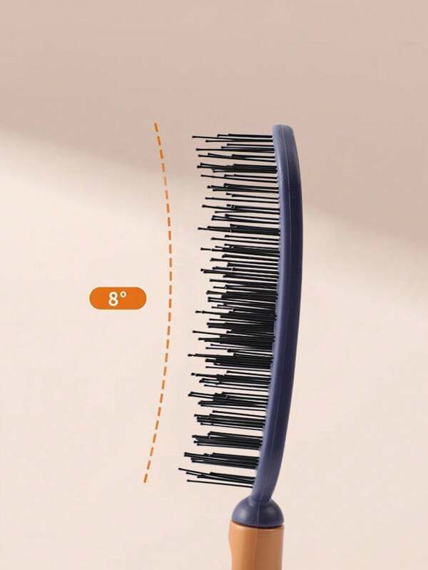 Kämme mit hohen und niedrigen Zinken, Haarkamm, Trocken- und Nassekamm, Kopfhautmassage für gesunden Skalp, Hauskamm, Anti-Statik flauschiger Kamm