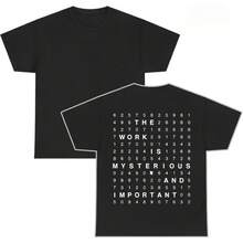 Lumon Industries Severance Shirt Lumon Shirt- The Number Lumon TShirt The Work Is Mysterious And Important Shirt Severance Gift - White - View 2