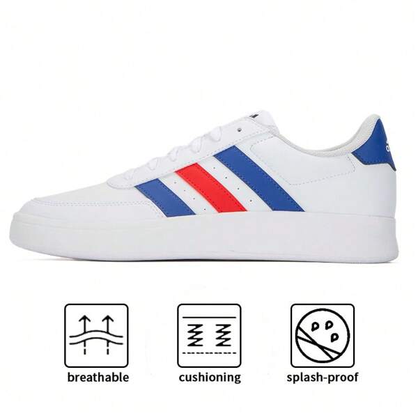 Adidas Zapatillas de tenis para hombres BREAKNET 2.0, zapatillas deportivas ligeras y casuales HP9424