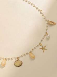 1 Piece Of Faux Pearl Belly Chain, Multi-Layer Waist Chain, Bikini Belly Body Jewelry, Fashionable Beach, Beach Party, Club Body Jewelry Accessories And Ornaments (Random Number Of Beads)