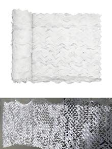 EMEKIAN Trimmable Decorative Camouflage Netting Shade Net, Party Theme Backdrop, Outdoor Privacy Screen, Yard Temporary Fence, UV-Resistant Portable Camouflage Curtain For Camping, Holiday Decor, Venue, Garden Partition, Temporary Scenery, 1pc