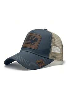 1pc Farm Rooster Embroidered Baseball Mesh Cap, Country Style Fashion Outdoor Sports - Rooster Baseball Mesh Cap - View 6
