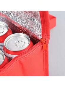 Portable Lunch Cooler Bag Folding Insulation Picnic Ice Pack Food Thermal Bag Drink Carrier Insulated Bags Food Delivery Bag - Multicolor - View 8