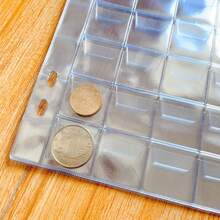 10 件标准孔 12/24 口袋大容量硬币邮票收集存储相册页面，用于贴纸、补丁、返校、学校用品、储蓄计划、双周储蓄计划、10000 储蓄计划、储蓄策略