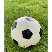 Balón de baloncesto y fútbol PVC grueso de tamaño pequeño, colores vívidos para patio de recreo/al aire libre/interior, pelota inflable de playa/agua, 4 pulgadas no inflable
