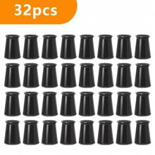 8/16/32pcs X-Small Silicone Chair Leg Covers/Furniture Sliders With Felt Pads - Noise Reducing Chair Legs Floor Protectors For Hardwood Floors,Effectively Protect The Floor And Table Legs(4 Colors Available)