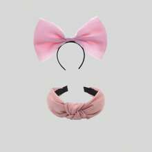 Extra Large Bowknot Headband For Women, French Personality Gauze Decor Exaggerated Romantic Photography Headpiece, Accessories Valentine's Day,Hairband,Hair Hoop Headbands