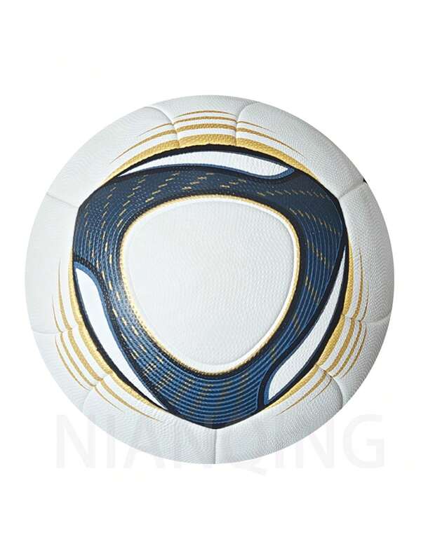1pc Classic Seamless Hot Bonding No.5 Football With Thickened PU Leather, Anti Slip And Wear-Resistant Butyl Rubber Inner Lining Reinforced With Explosion-Proof And Not Easily Deformed, High Elasticity And Easy Kicking Suitable For Adult And Youth Training And Competition. Professional Soccer Balls Comes With Free Ball Needles And Nets