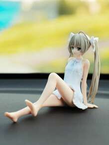 动漫人物车饰小雕像，时尚可爱的汽车内饰配件