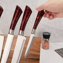 Wooden Knife Holder, Multi-Function Magnetic Knife Rack, Kitchen Knives Storage Organizer, Manufacturer