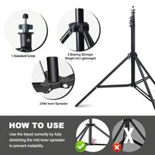 260CM X300CM Aluminum Alloy Background Bracket Kit