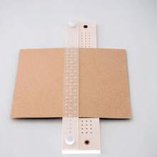 Perforatore manuale per libri in plastica, strumento per rilegatura a punto metallico, materiale scolastico, articoli per il ritorno a scuola