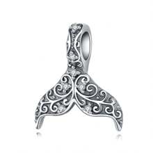1 pieza Colgante plateado en plata con diseños de autocaravana rosa, estrella azul, cuentas con forma de corazón y enfermera, accesorio de manualidades DIY, joyería artesanal, apto para uso diario y fiestas