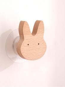 1pc Cute Wooden Cabinet Door Handles - Polished Finish, Star & Moon Design For Youngsters' Room Wardrobe And Drawer Pulls, Wooden Star Moon Kitten Animal Design Cabinet Handles, Suitable For Children's Room Cute Dresser Closet Cabinet Drawer Handle Baby Home Creative Drawer Handles Pulls