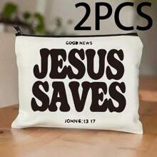 2Pcs Christian Makeup Bag, Sunflower Christian Religious Gifts For Women Soft Inspirational Gifts Scripture Bag, Cosmetic Bag, With Bible Verse Prayer -God Say You Are- Gifts For Women Mom Wife Girlfriend Christmas, Christmas Gift Daily, Christian Ornament Decoration Perfect Gift Travel Essentials Vacation Summer Holiday Back To School School Stuff Bag For School Travel Bag For Women Makeup Bag For Travel