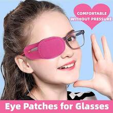Eye Patches Adults Kids Eye Patch Glasses Treat Lazy Eye Amblyopia Strabismus Left Or Right Eyes