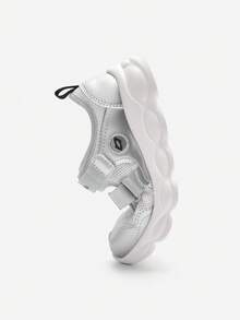 Balabala Kids' Athletic Sandals Girls' Shoes 2025 Summer New Princess Shoes Sweet Anti-Slip