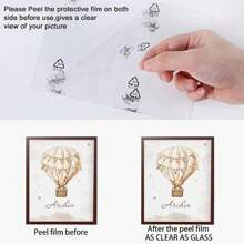 3pcs Children's Room Cartoon Bear Decoration Poster Hanging Picture Suitable For Kindergarten Toy City Wall Shanghai Newspaper Printing High Definition Canvas Material Mural Optional Frame