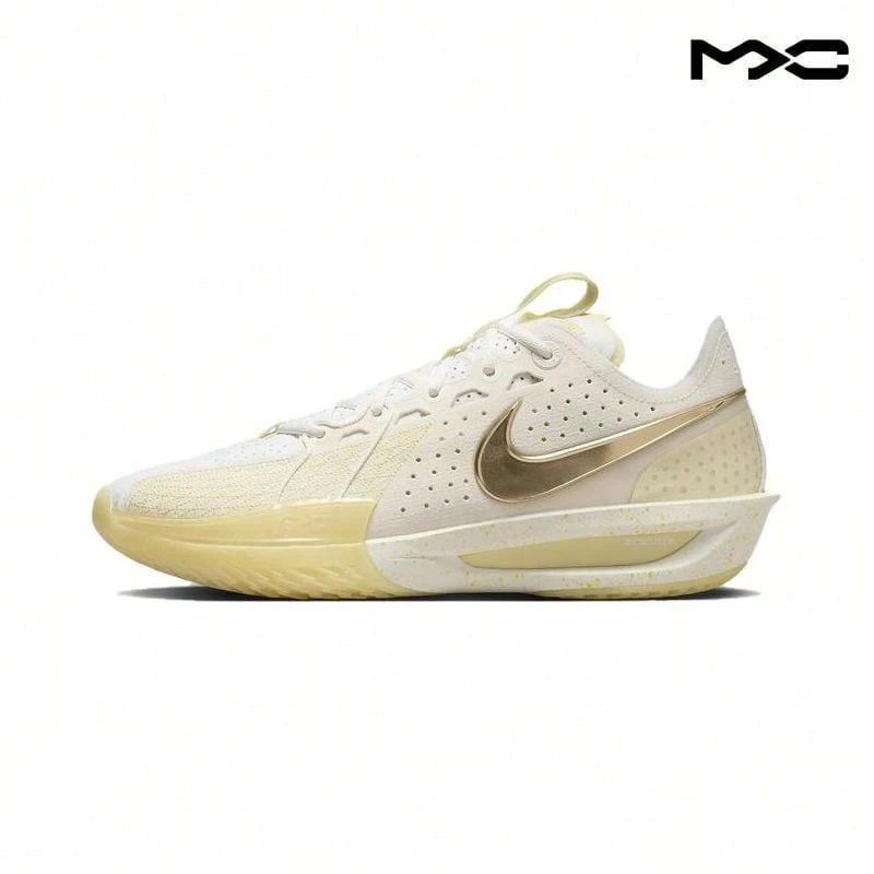 Jordan Poole X Nike Air Zoom GT Cut 3 EP 'Beach' Cream Pale-Ivory Metallic-Gold Sail Alabaster Lightening-Soft-Yellow Sneakers Men FZ1522-100 - 彩色 - 查看 1