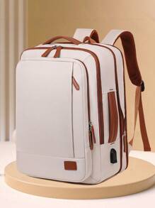Myco Mochila de viaje para hombres, aprobada para equipaje de mano de 40L, con 3 cubos de embalaje, bolsa de viaje para fines de semana, universidad, oficina, regalos de Navidad, bolsa de viaje de invierno, bolsa escolar, mochila de vuelta al cole, de gran capacidad, impermeable, compartimento para portátil, diseño con correa de equipaje, ligera, portátil, para trabajadores de cuello blanco, perfecta para vuelta al cole, primer día de escuela, exterior, viajes, salidas