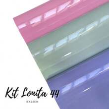 Canvas Kit With 3 Colors - 15 X 24 Cm Each Color (Approximately) - Kit Ref 44 - View 2