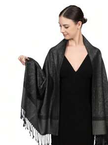1 buc 68 * 200 cm eșarfă retro cu caju, șaluri și wrap-uri cu model Paisley, moale, mare, dimensiunea supradimensionată, cașmir, unisex, eșarfă pentru cap, bandane, hijab, rochii de seară, petrecere, călătorie, birou, rochii de seară de nuntă, cadou