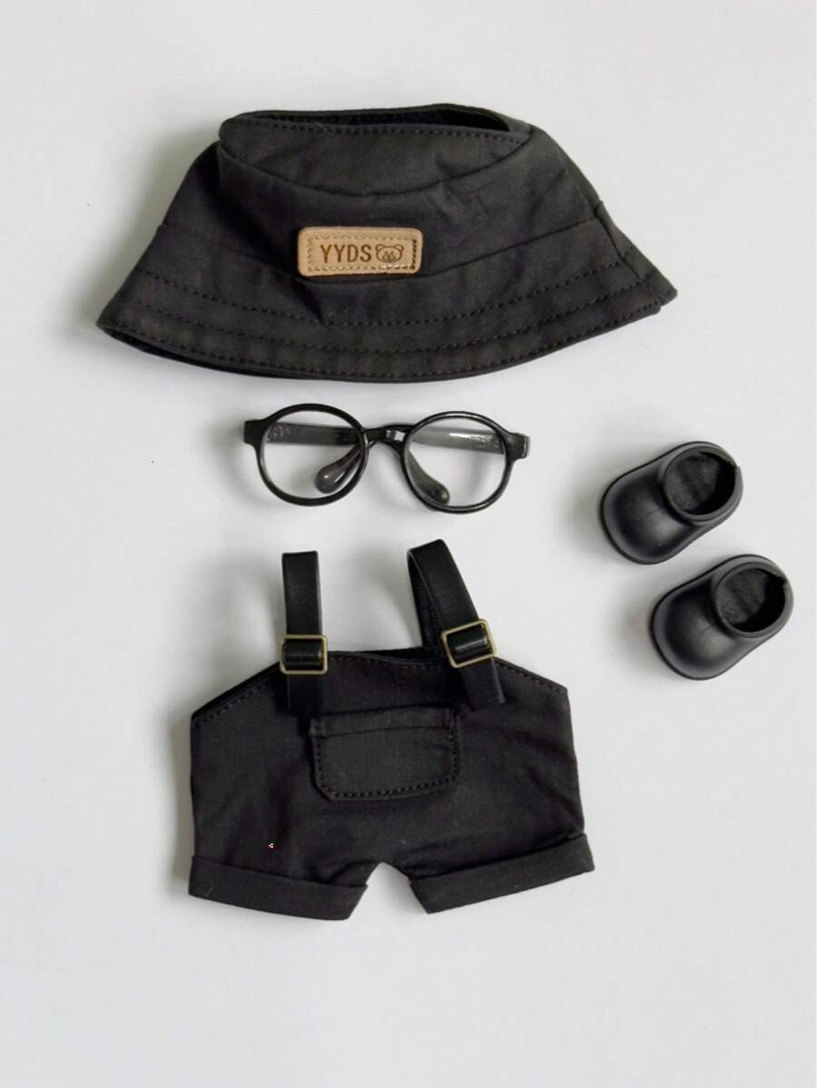 1-4 件适用于 服装配饰、多色围兜裤、夏季帽子、眼镜、靴子或全套 服装，适合 BJD 和大多数娃娃的服装配饰 - 彩色 - 查看 1