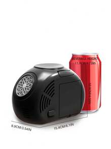 Mini macchina portatile per bolle, Soffiatore di bolle automatico, Regalo di compleanno per bambini, Produzione di bolle dense (batteria e soluzione per bolle esclusi)