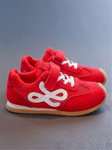 1 par de zapatos cómodos y casuales para exteriores con suela blanda, transpirables y de malla para niños, zapatillas de moda lindas adecuadas para la escuela, picnic, senderismo y viajes