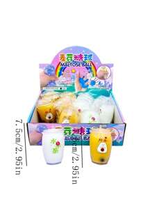 1 peça/2 peças/3 peças de brinquedo realista para apertar xícaras de chá com bolhas, decoração para alívio do estresse, presente criativo