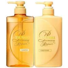 Tsubaki TSUBA-KI Premium Repair Shampoo And Conditioner Hair Care Set 490ml+490ml(No Box) - 1 - View 2
