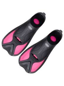 Aletas de natación cortas, aletas de buceo de viaje adecuadas para adultos, hombres, mujeres y adolescentes, artículos esenciales de playa, accesorios de playa, flotador de piscina