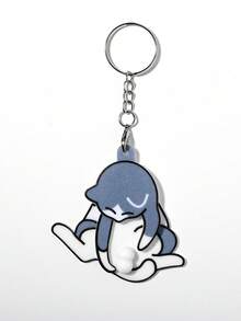 Creative Cartoon Mischievous Cat Keychain, Rotating Egg-Shaped Cat Pendant, Cute & Funny Bag/Key Chain Accessory, Fun Gift For Brothers And Friends Bag Charms Car Accessories Teacher Sister Gift Ideas - Multicolor - View 4